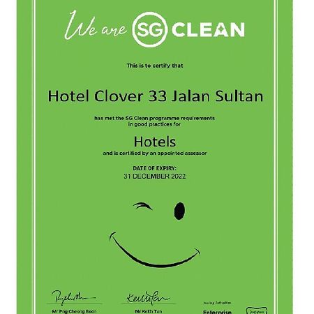 Hotel Clover 33 Jalan Sultan Singapore Exterior photo